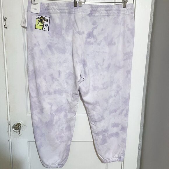 NIKE purple Tie-dye Standard fit mid rise size 2X Creativity sweatpants NEW - Picture 11 of 11